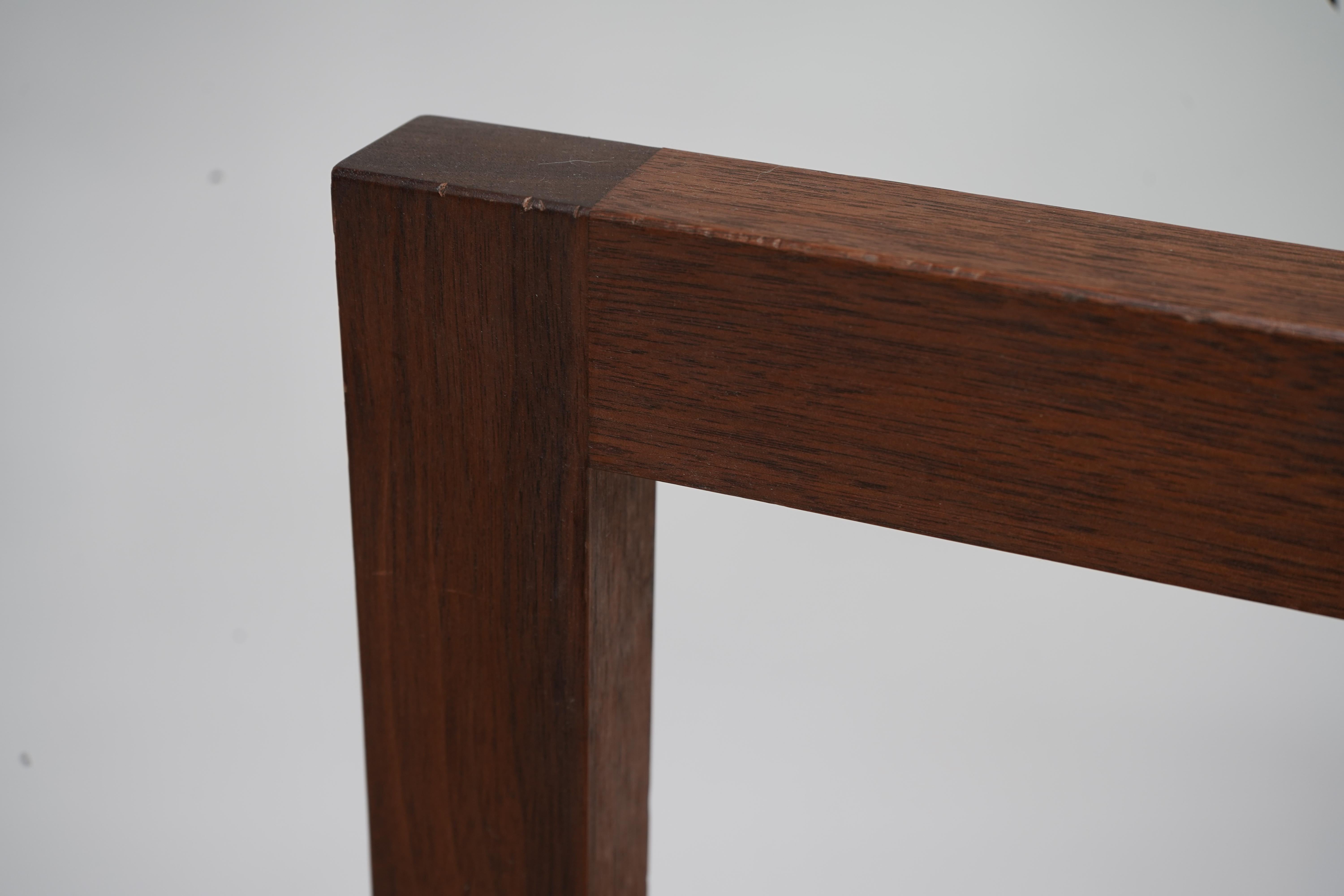 Tadao Arimoto Minimalistischer Loungesessel aus Holz 2