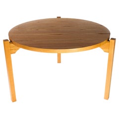 Used Tadao Arimoto Three Leg Dining Table with Carved Top 2003