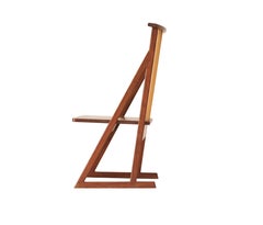 Tadao Arimoto Walnut Spindle Back Chair, 1980s