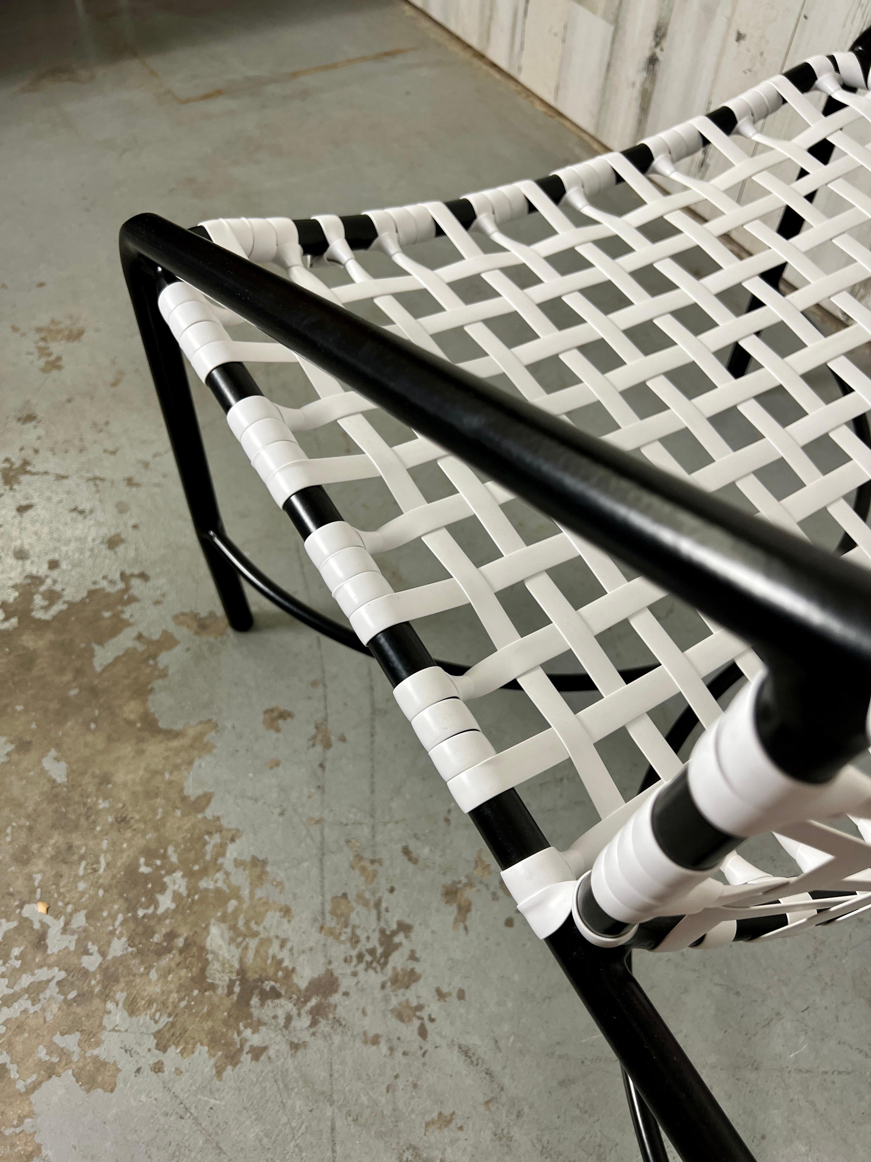Tadao Inouye for Brown Jordan Kantan Chairs and Ottoman 6