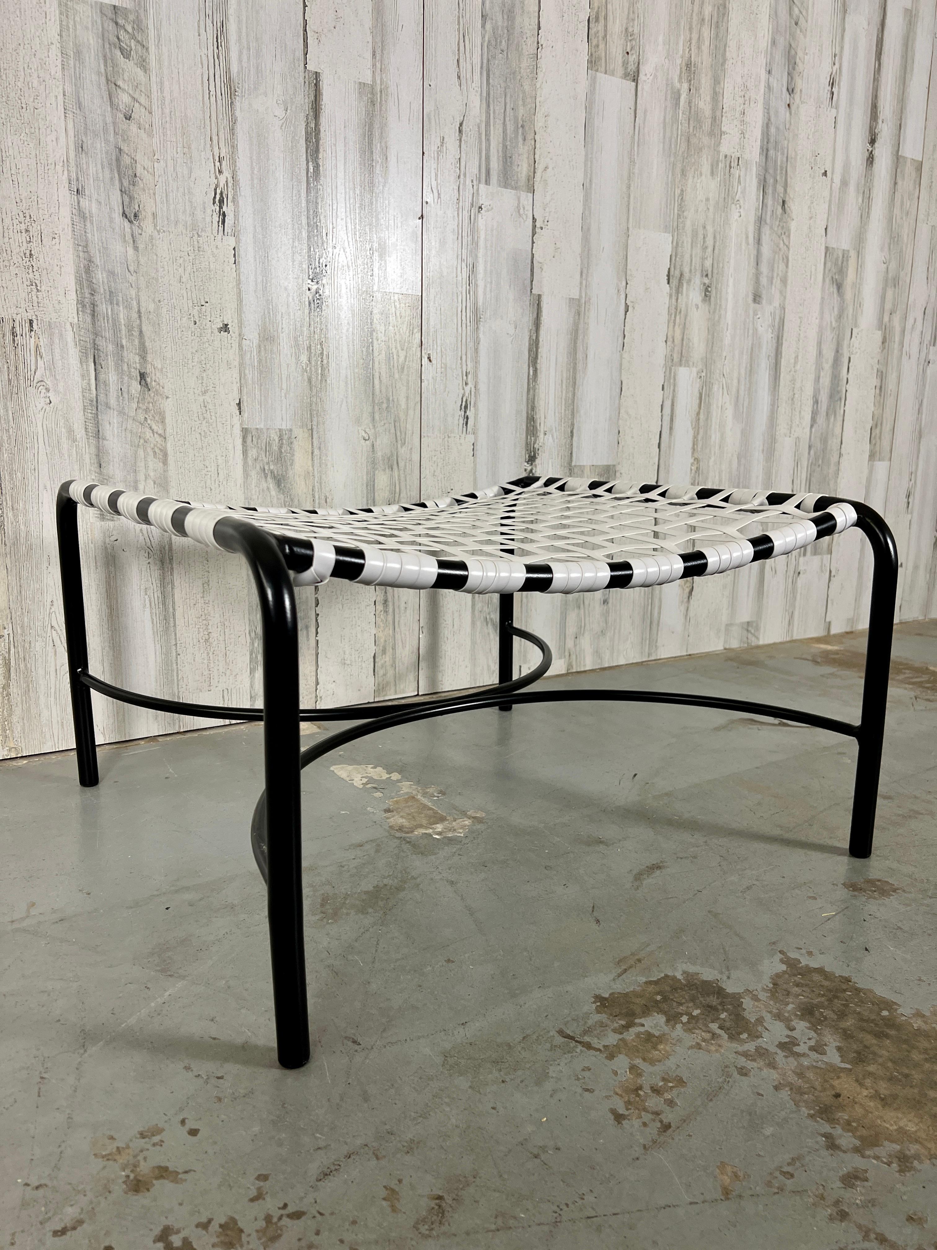 Tadao Inouye for Brown Jordan Kantan Chairs and Ottoman 9