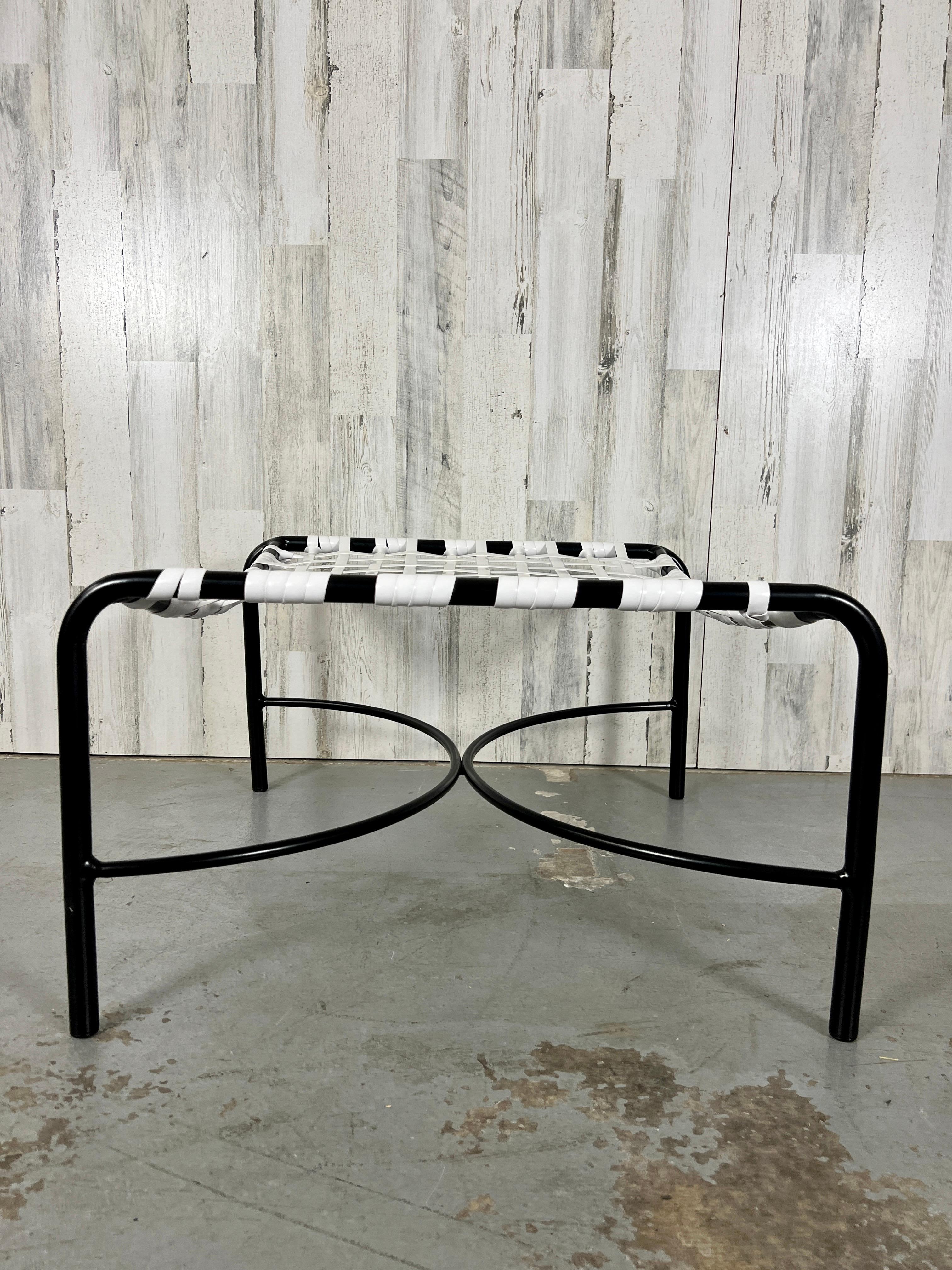Tadao Inouye for Brown Jordan Kantan Chairs and Ottoman 11
