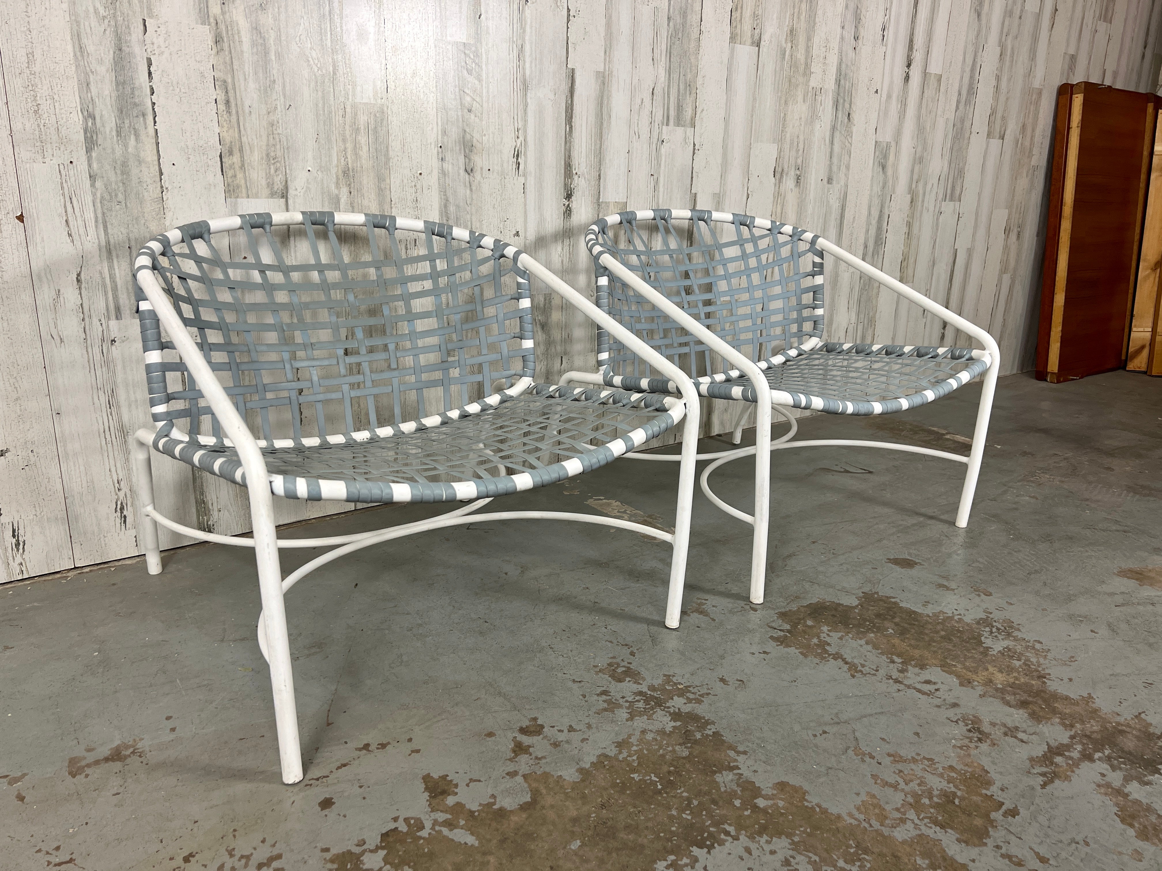 Mid-Century Modern Tadao Inouye for Brown Jordan Kantan Chairs For Sale