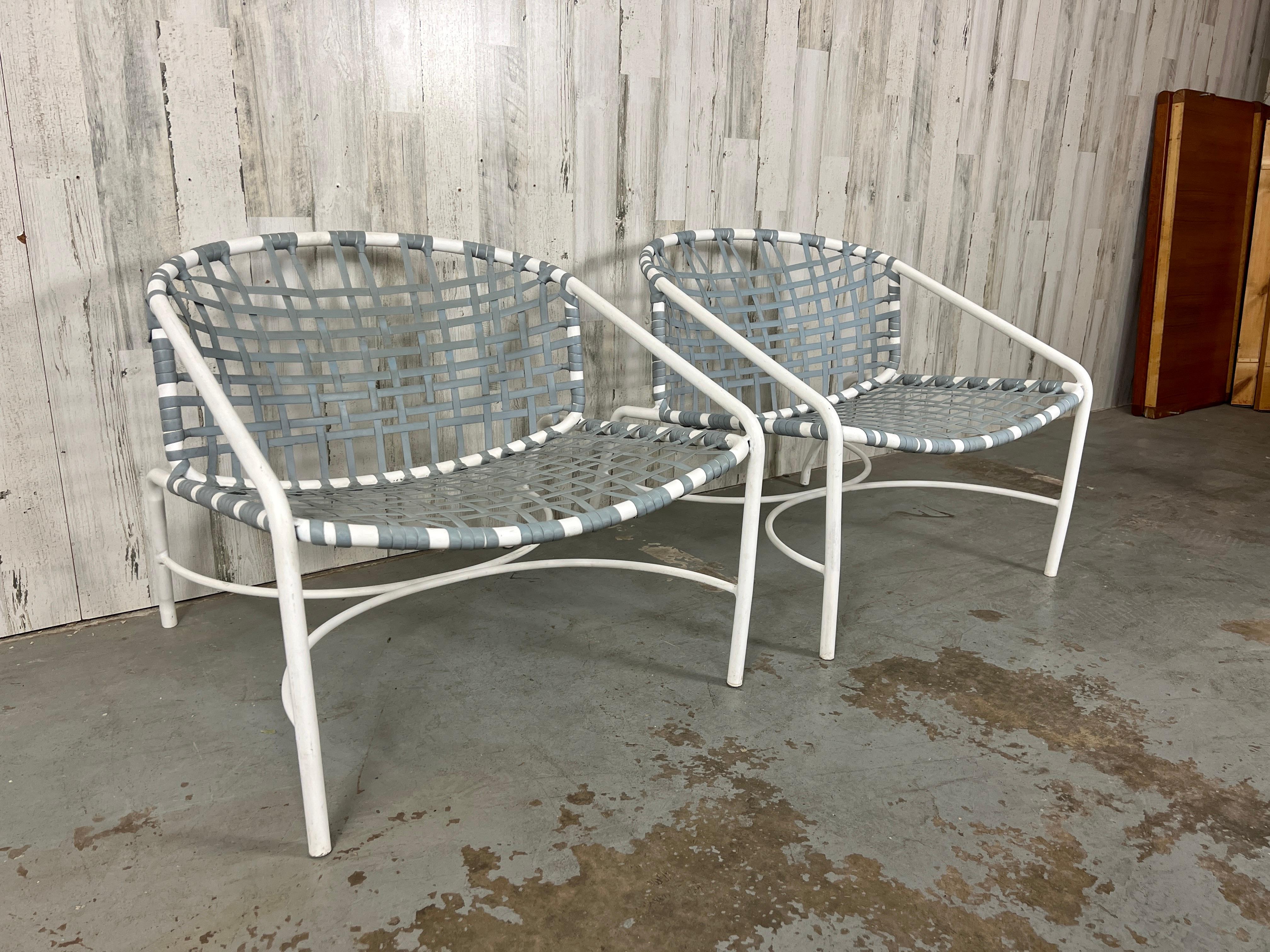 Aluminum Tadao Inouye for Brown Jordan Kantan Chairs For Sale