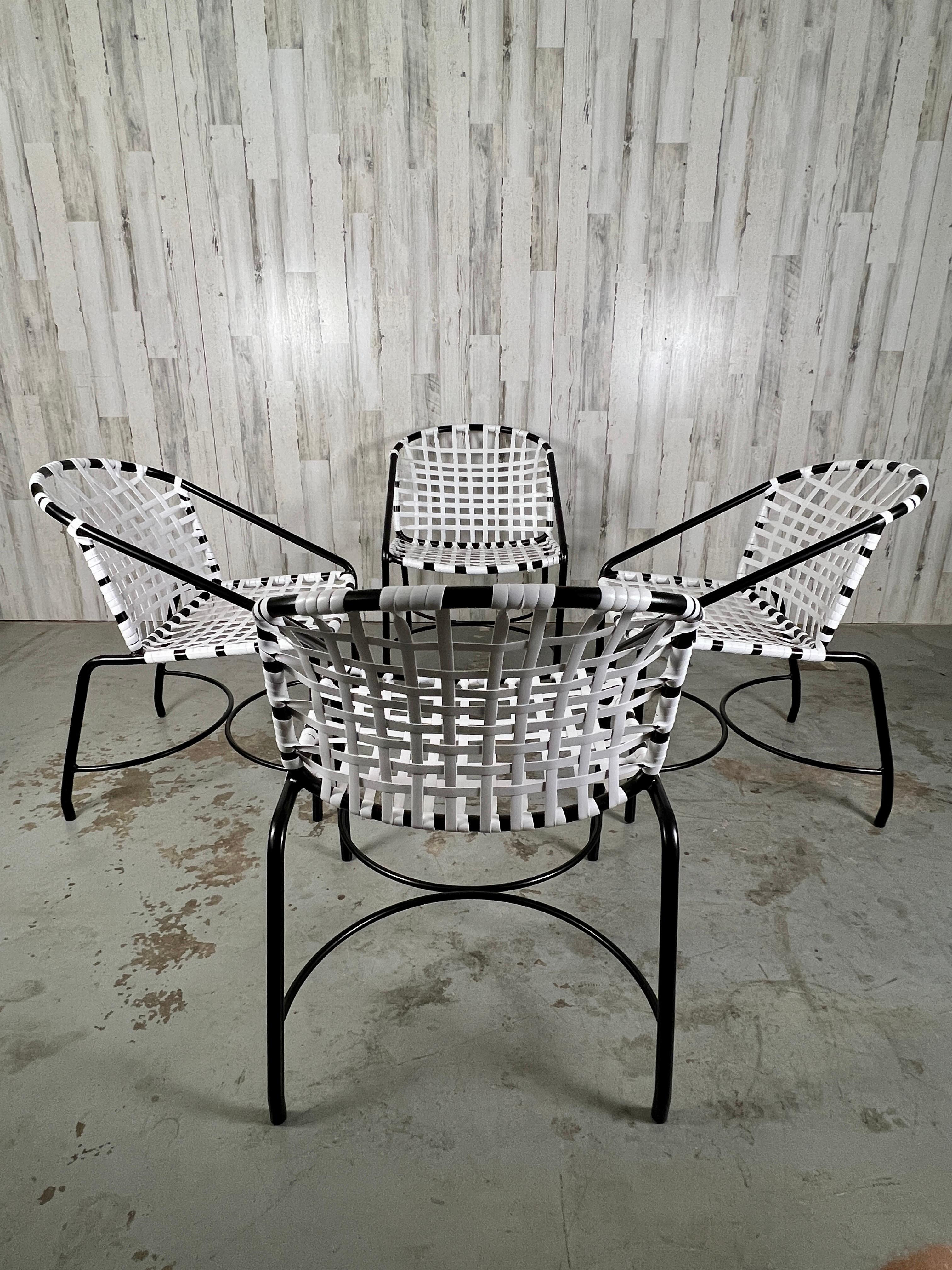 Mid-Century Modern Tadao Inouye for Brown Jordan Kantan Patio Chairs
