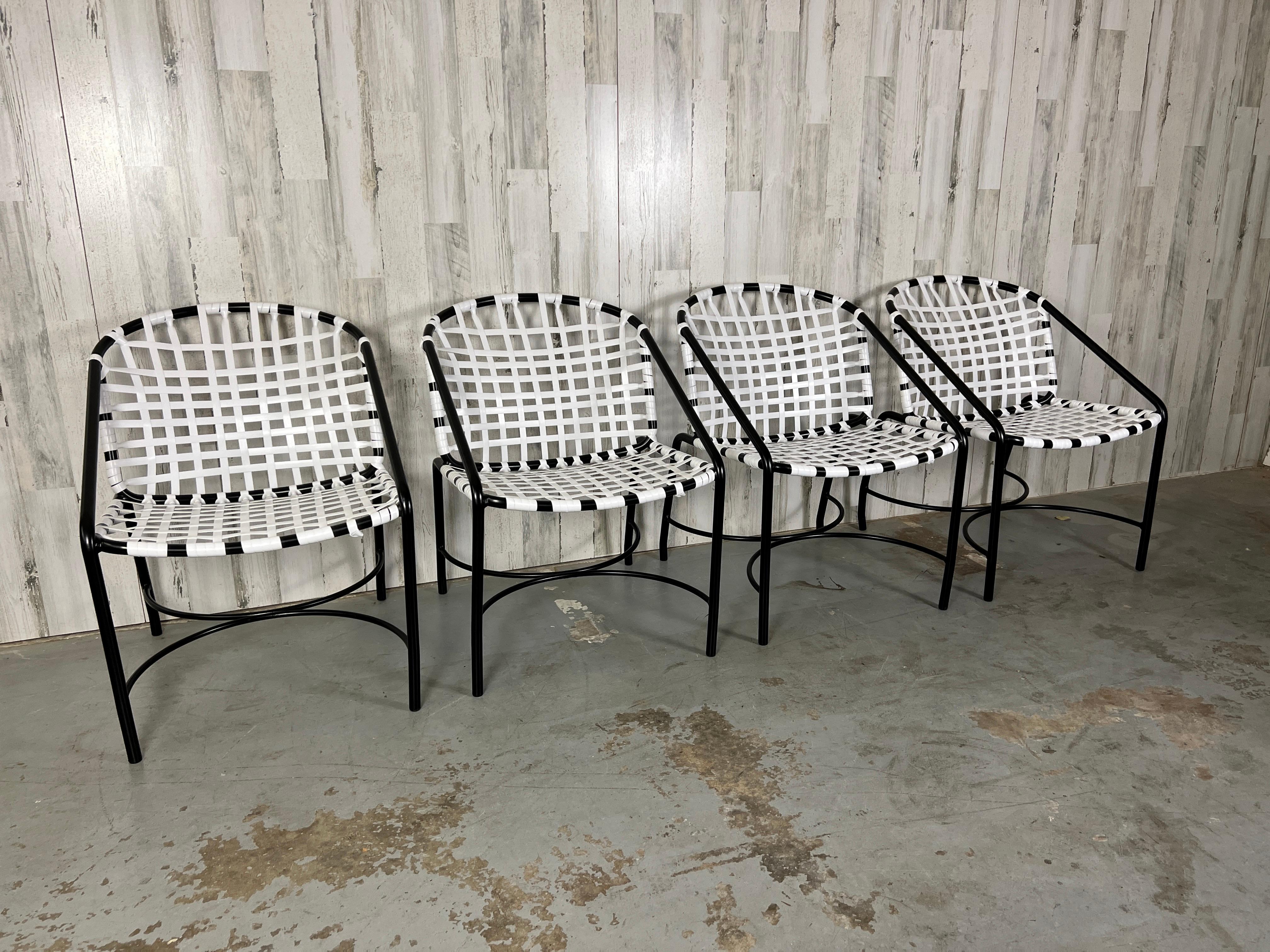 Tadao Inouye for Brown Jordan Kantan Patio Chairs In Good Condition In Denton, TX