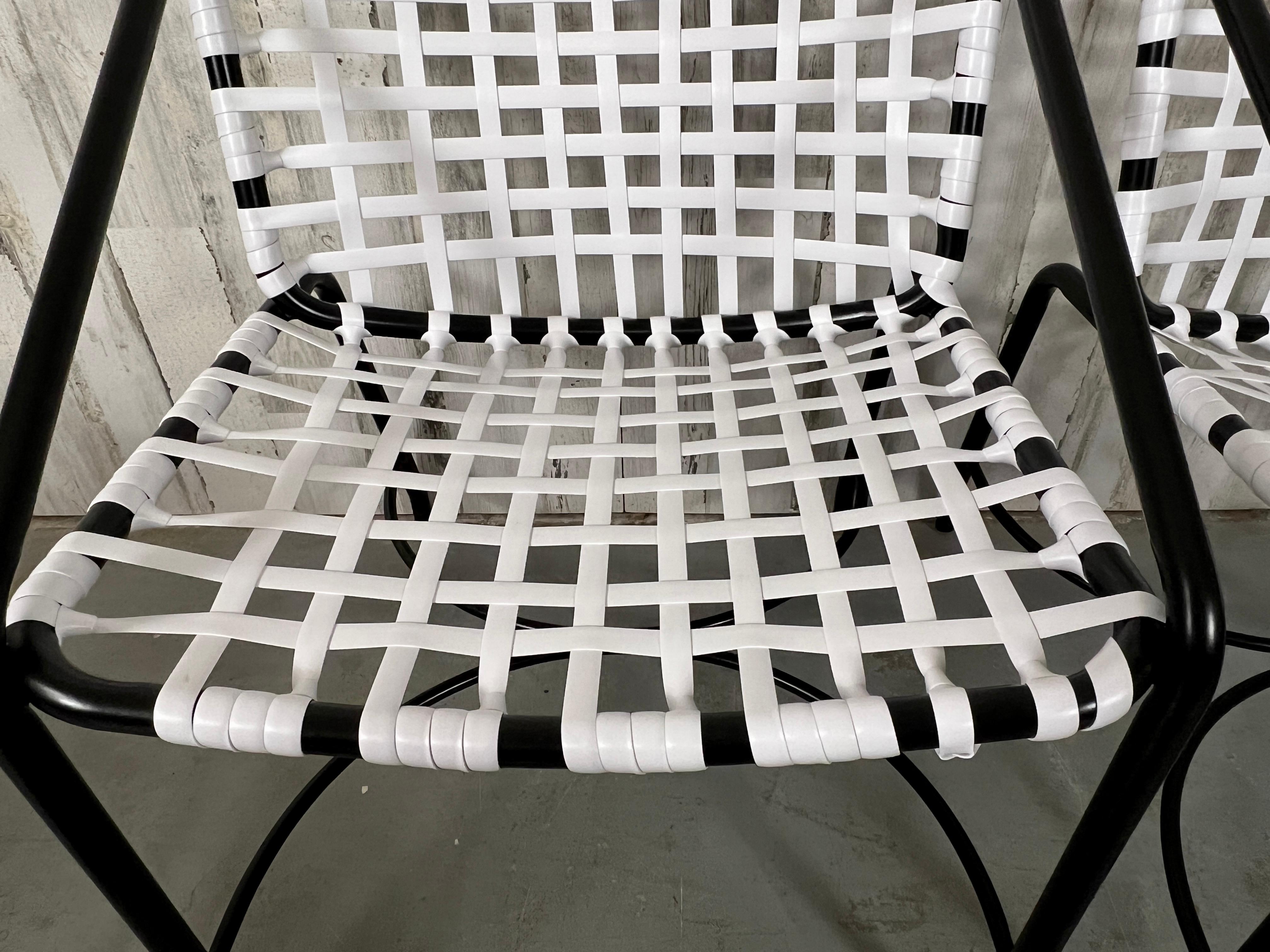 Tadao Inouye für Brown Jordan Kantan-Terrassentisch und vier Stühle im Angebot 7