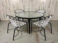 Tadao Inouye for Brown Jordan Kantan Patio Table and four Chairs