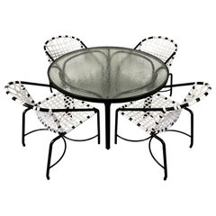 Tadao Inouye pour Brown Jordan Kantan Patio Table et quatre chaises