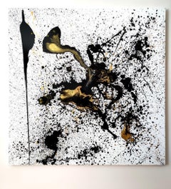 Burst of Balloon #Dialogue, Mixed Media on Canvas