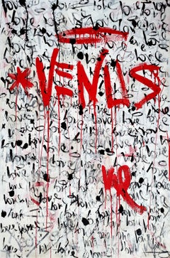 Conflicting Lines _ Venus, Painting, Acrylic on Canvas