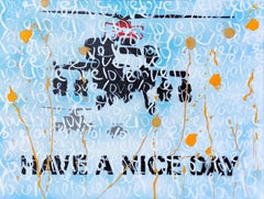 Prayer One _ Banksy I, Painting, Acrylic on Canvas