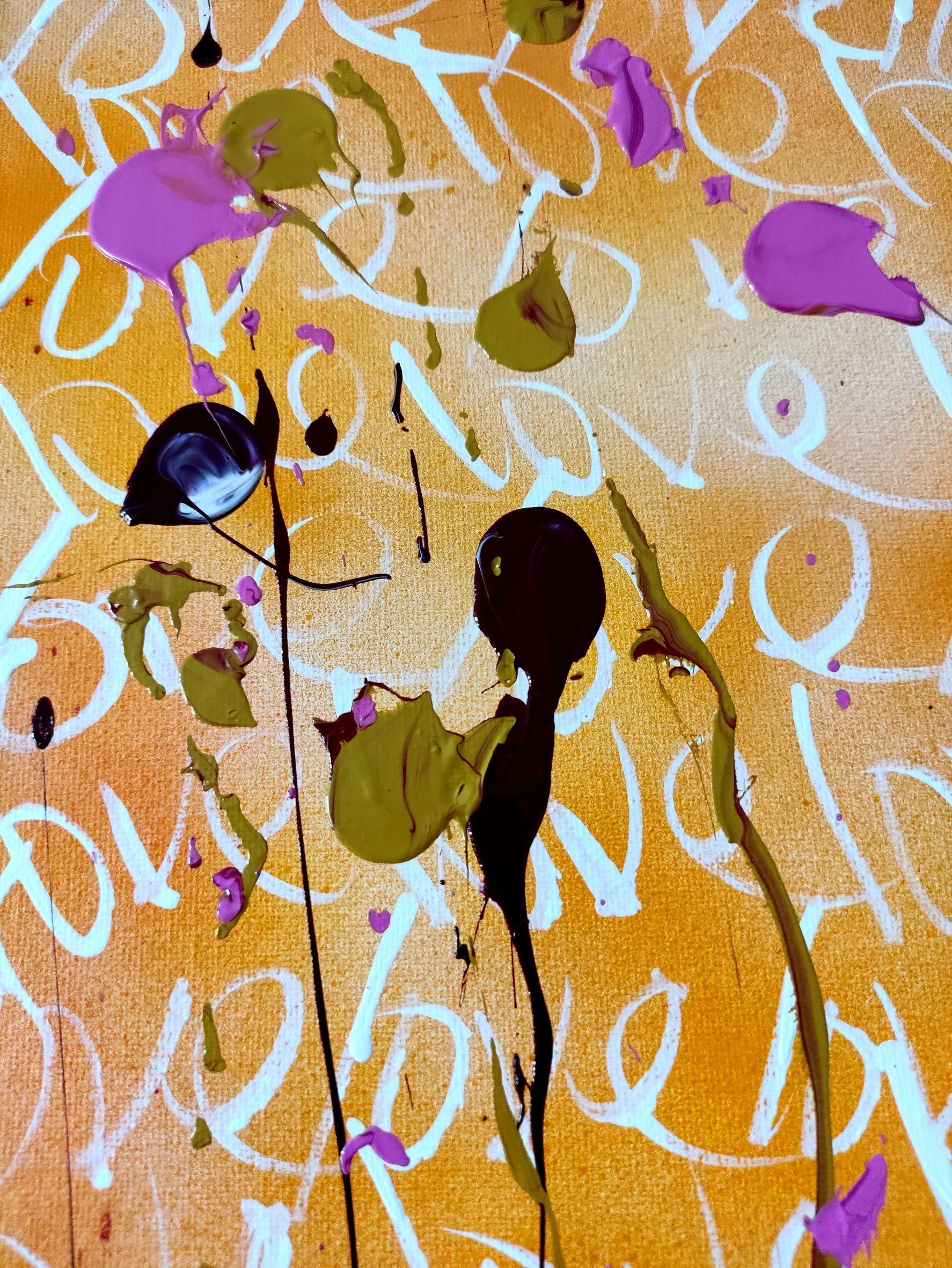 Preghiera Uno_ pagina Audrey Hepburn, Pittura, Acrilico su tela in vendita 1