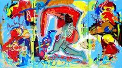 Rave n° 14, peinture, acrylique sur toile