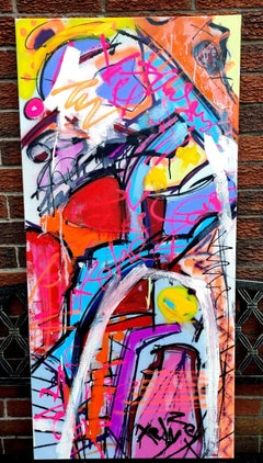 Rave #16, Painting, Oil on Canvas