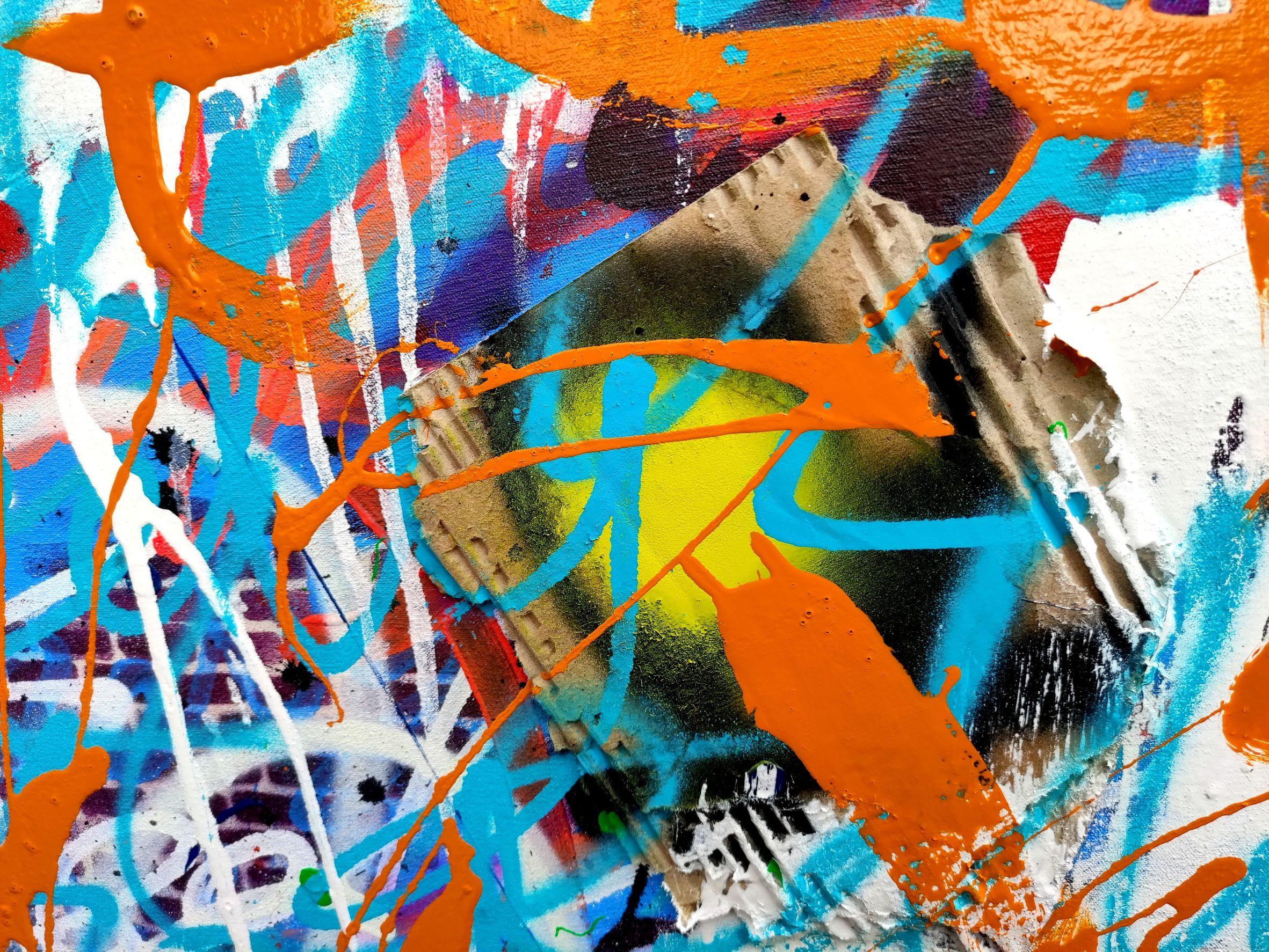 Firma descubrimiento #TedyZet, Pintura, Acrílico sobre lienzo en venta 2