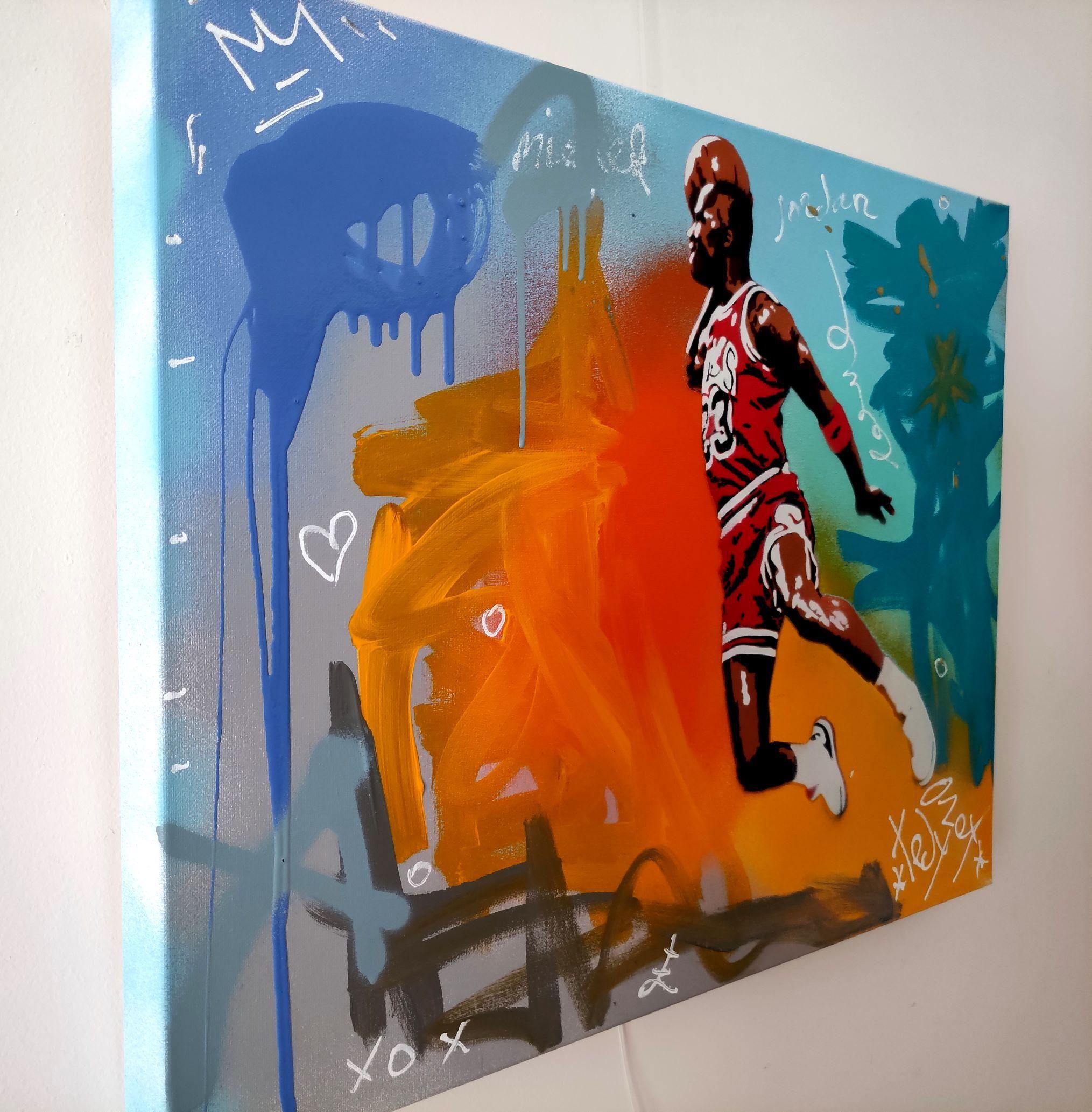 graffiti michael jordan