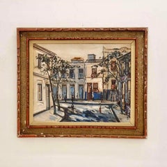Tadashi Kaminagai, paint: “Casario do Rio de Janeiro, 1958”