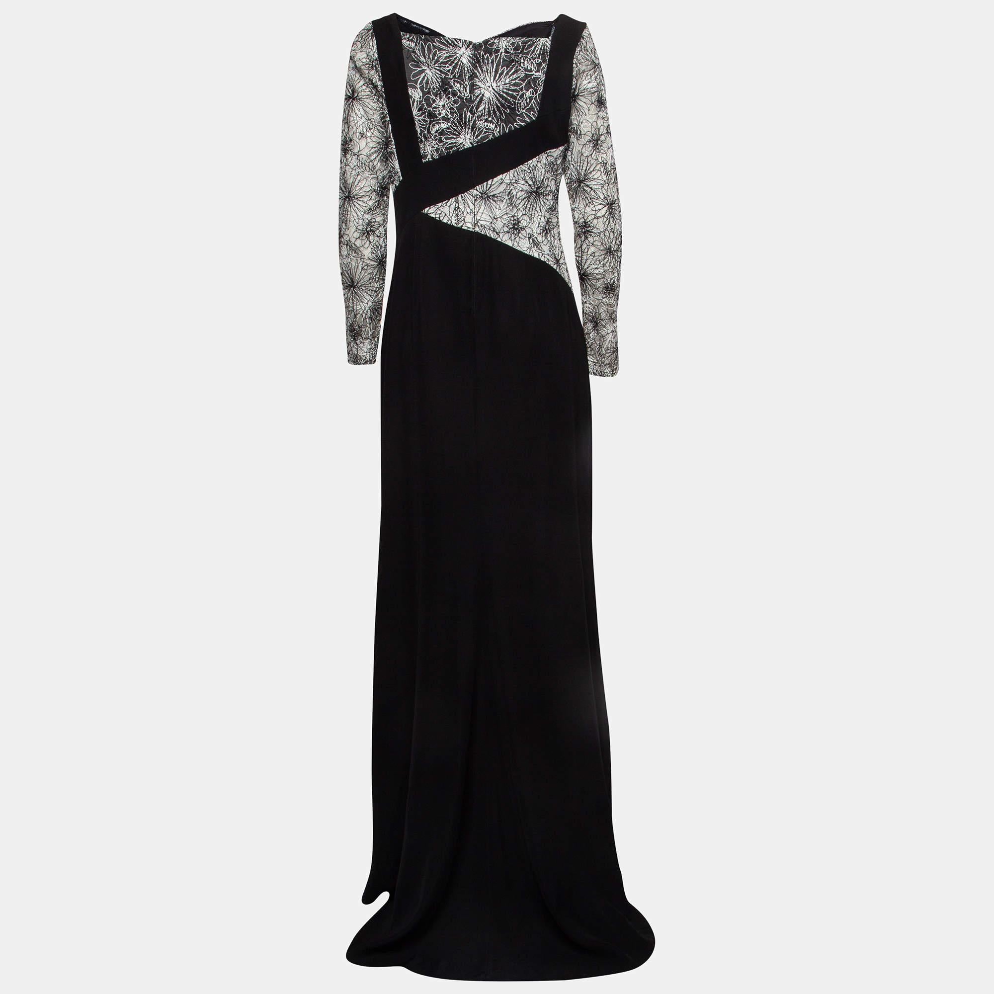 For all evening soirées and high-affair parties, a gown like this makes sure you look the best of all. Tailored into a superb fit and style, this gown is elevated with a stunning neckline and a beautiful hue. Bring home this lovely gown today.

