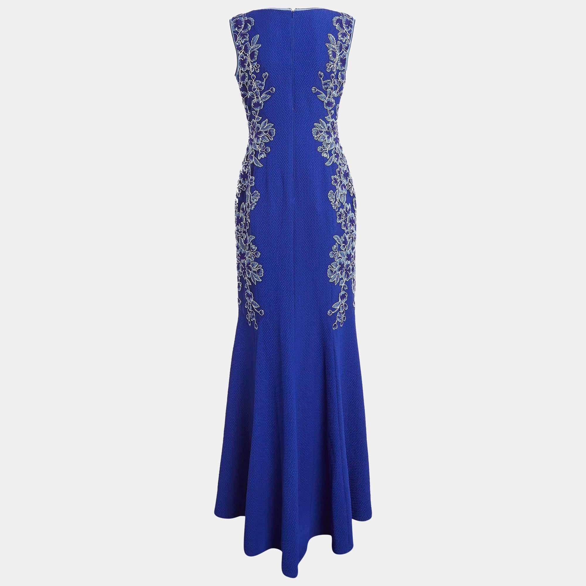 Resplendent elegant and gorgeous this gown defines it all. Flaunting a floor length silhouette this gown is beautified using stunning details and a stylish neckline. Wear it with statement accessories and a defining clutch.