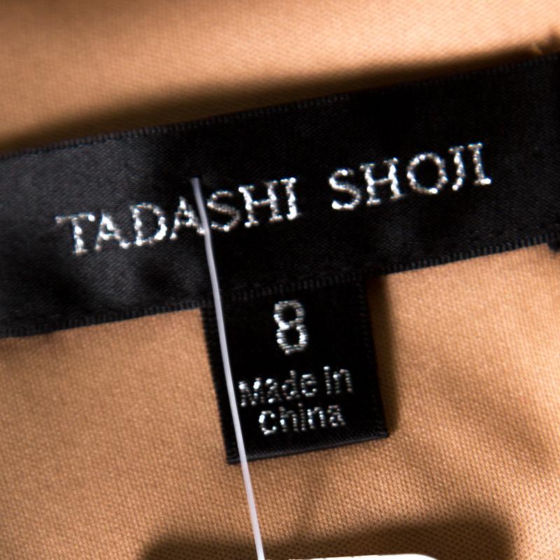 Tadashi Shoji Fuchsia Lace Overlay Detail Ruffle Front Asymmetric Marcellus Dres Damen