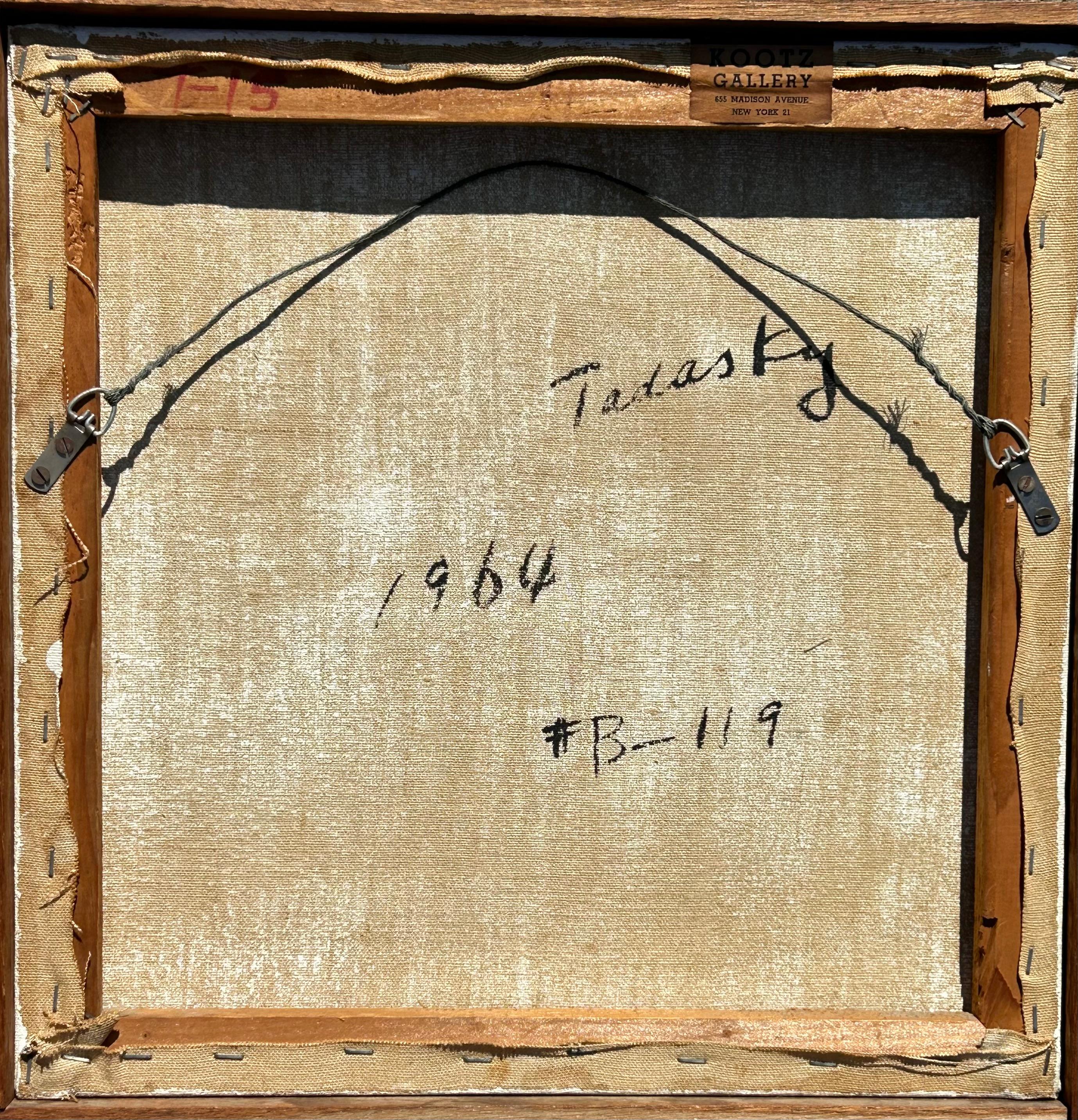 Tadasky
#B-119, 1964
Signiert, betitelt und datiert 