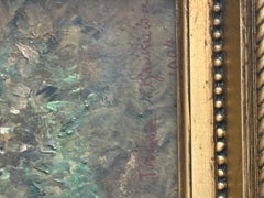 "1904 hommes avec chevaux dans un paysage"