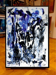 Alaska / Acrylic on cardboard / 100 x 70 cm