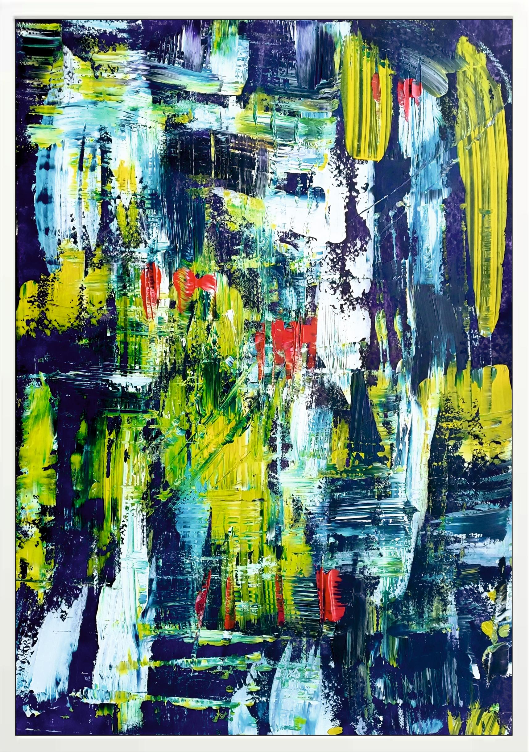 Argentina I / Acryl auf Karton / 100 x 70 cm – Painting von Tadeusz Zych