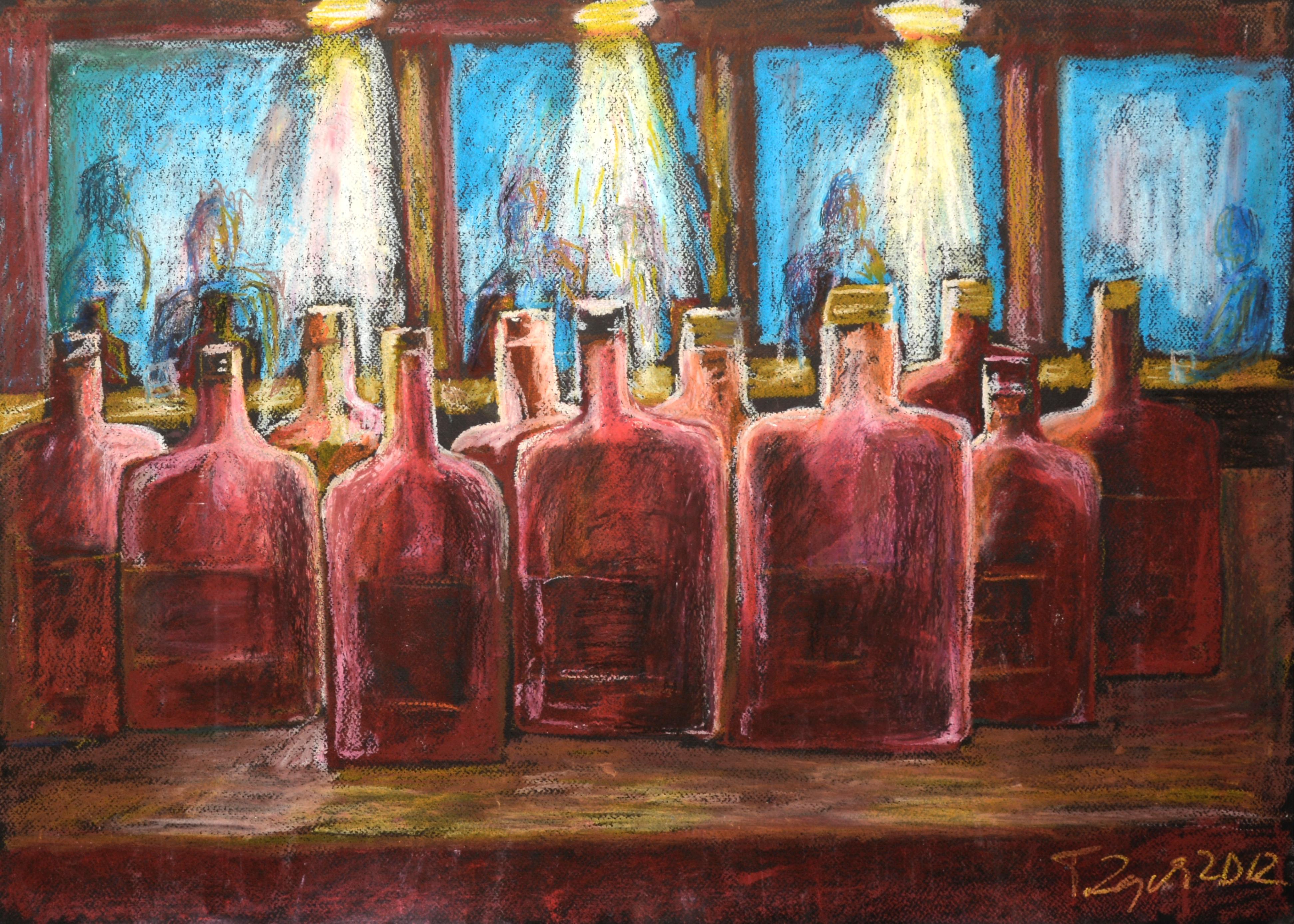 Abstract Painting di Tadeusz Zych - Bourbon Bar