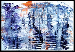 Bay / Acrylic on cardboard / 70 x 100 cm