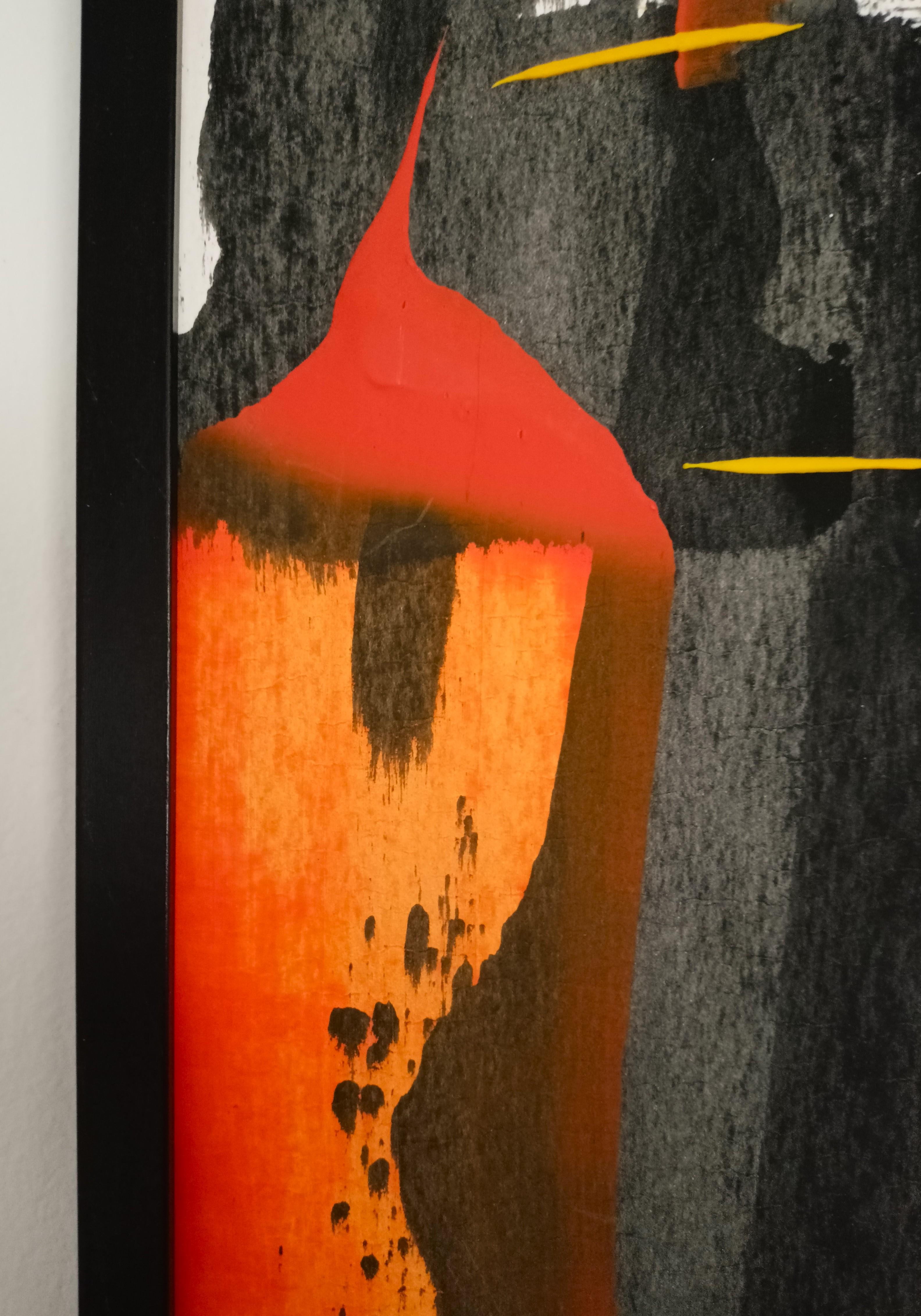 Brazil I / Acrylic on cardboard / 100 x 70 cm For Sale 1