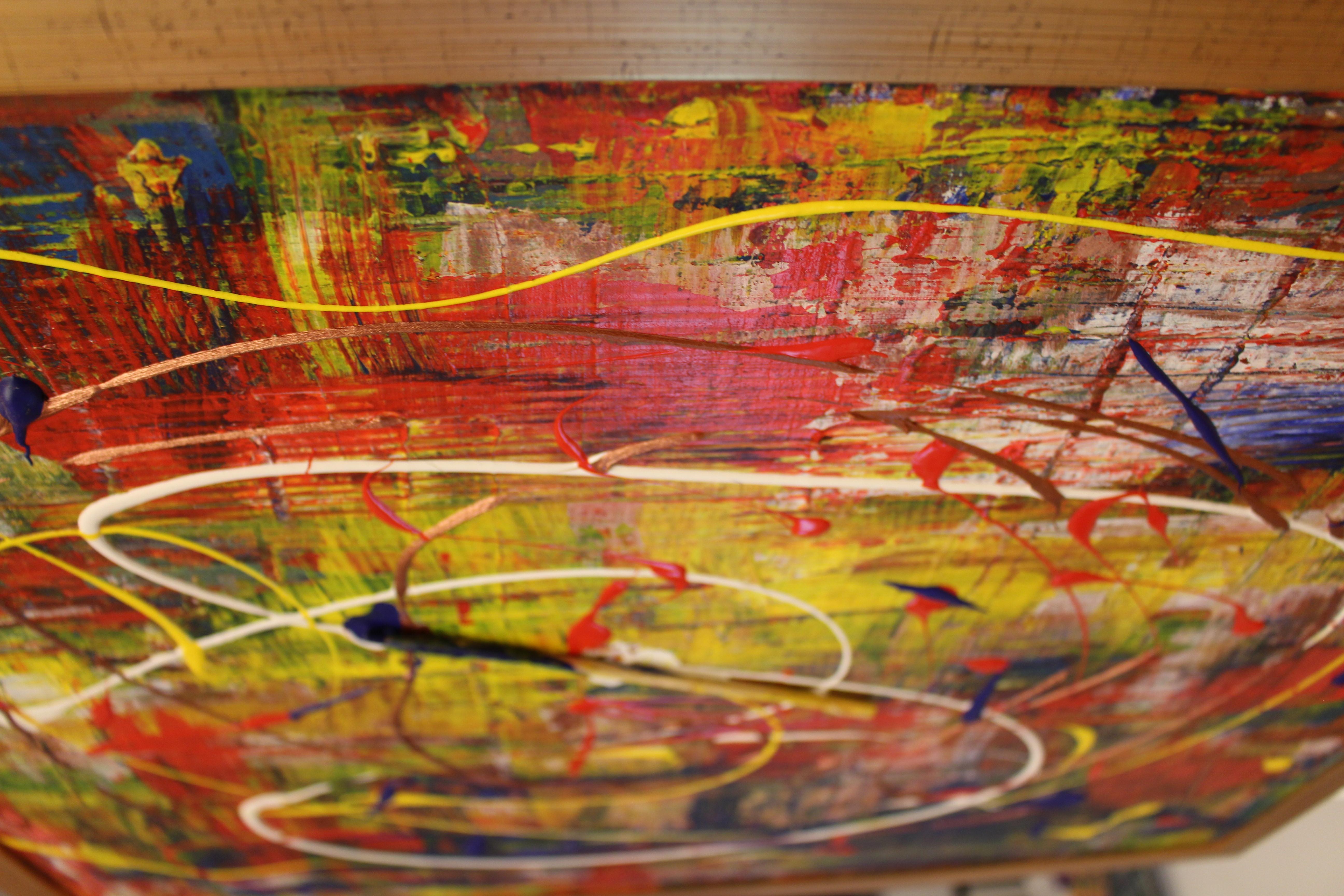 Paradiso colorato /Acrilico su tela / 50 x 40 cm 1
