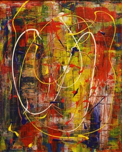 Paradiso colorato /Acrilico su tela / 50 x 40 cm