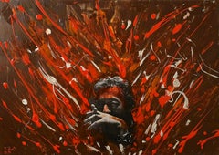 "Gainsbourg" / Acrílico sobre lienzo / 50 x 70 cm