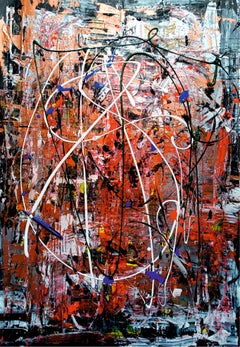 Magic IV / Acrylic on cardboard / 100 x 70 cm