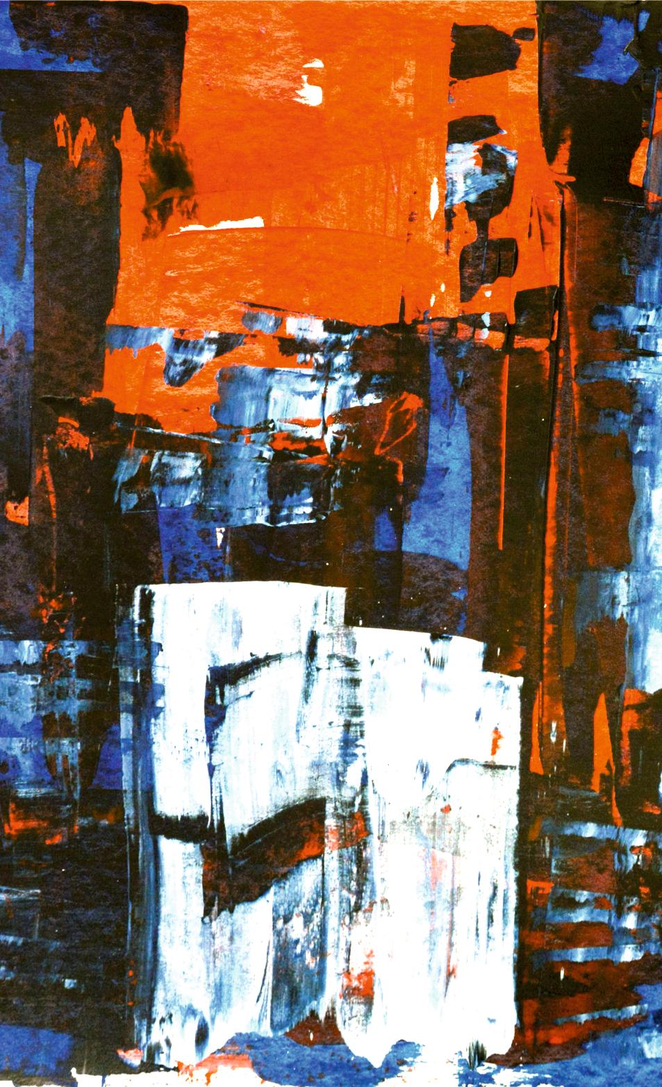 Marika /Acryl auf Karton/ 70 x 100 cm (Abstrakter Expressionismus), Painting, von Tadeusz Zych