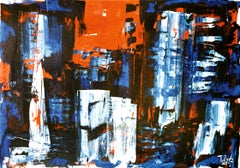 Marika /Acrylic on cardboard/ 70 x 100 cm