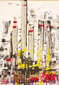 "Ironworks" / Acrylic on PVC / 100 x 70 cm