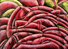Organic III / Oil Pastel / 50 x 70 cm