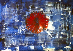 Pacific / Acrylic on cardboard / 70 x 100 cm