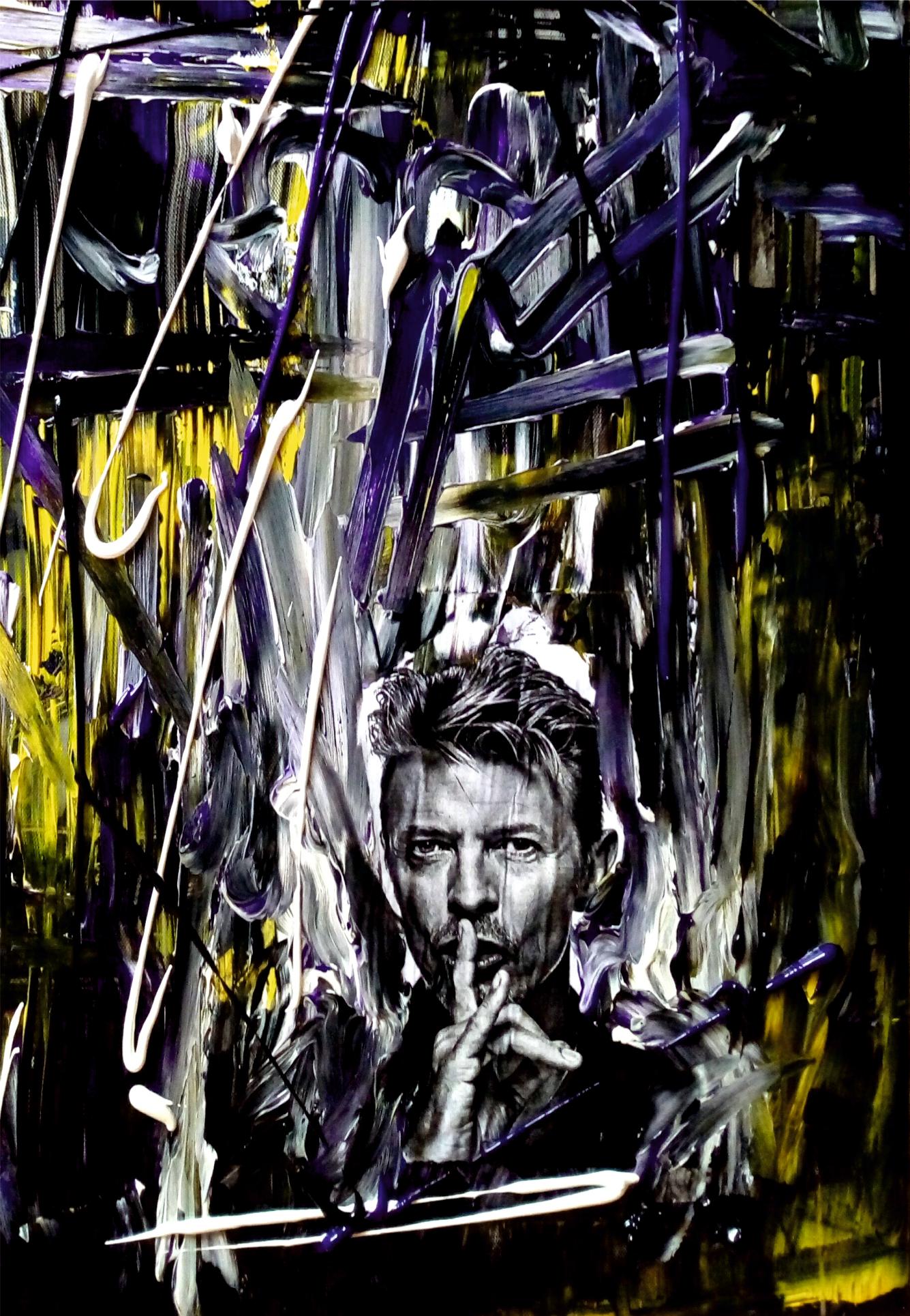 Silenzio /Acrilico su tela / 70 x 50 cm - Painting di Tadeusz Zych