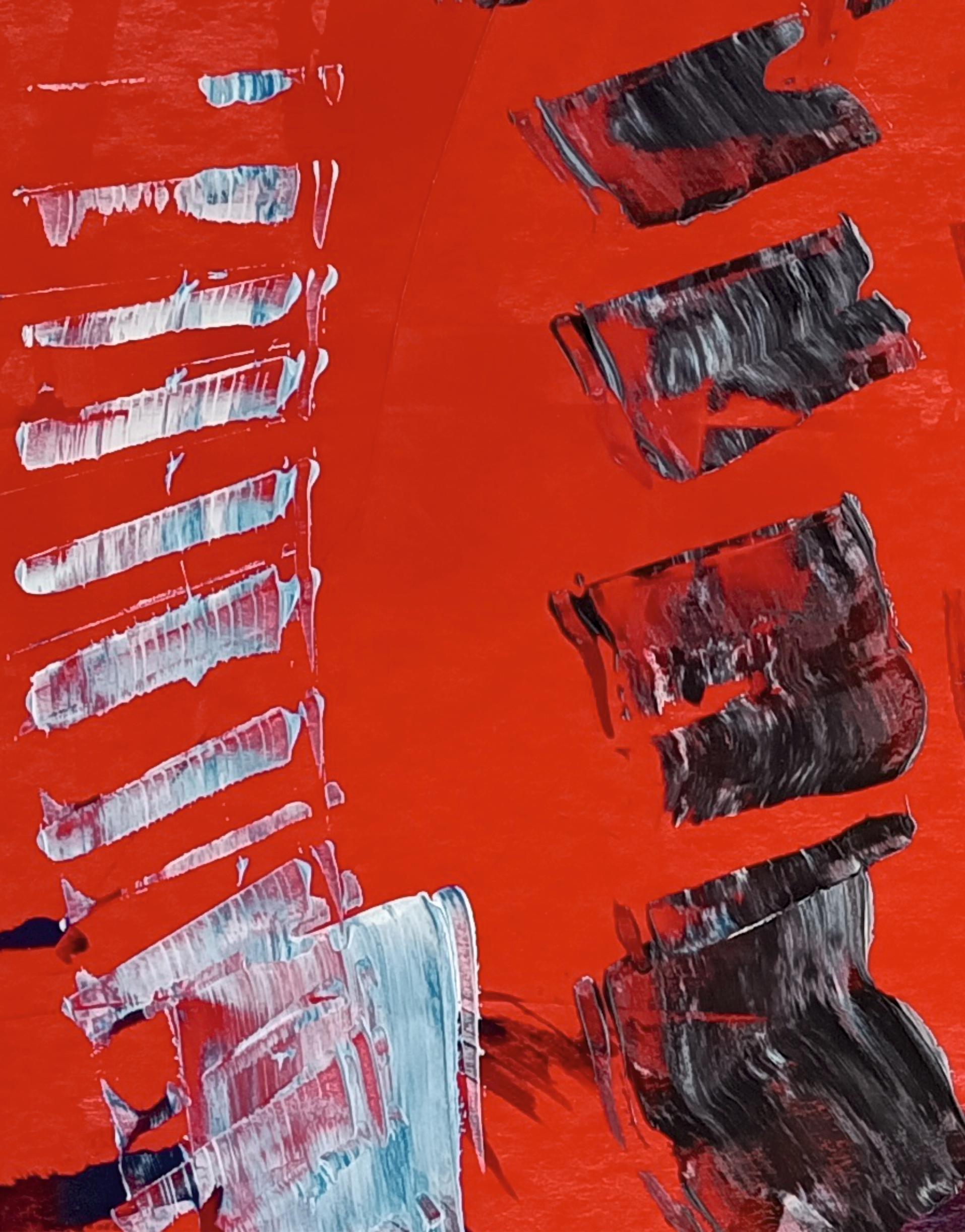 Three elements / Acrylic on cardboard / 70 x 100 cm For Sale 2