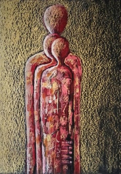 „Zychany XI“ / Ölpastell auf Karton / 68 x 48 cm