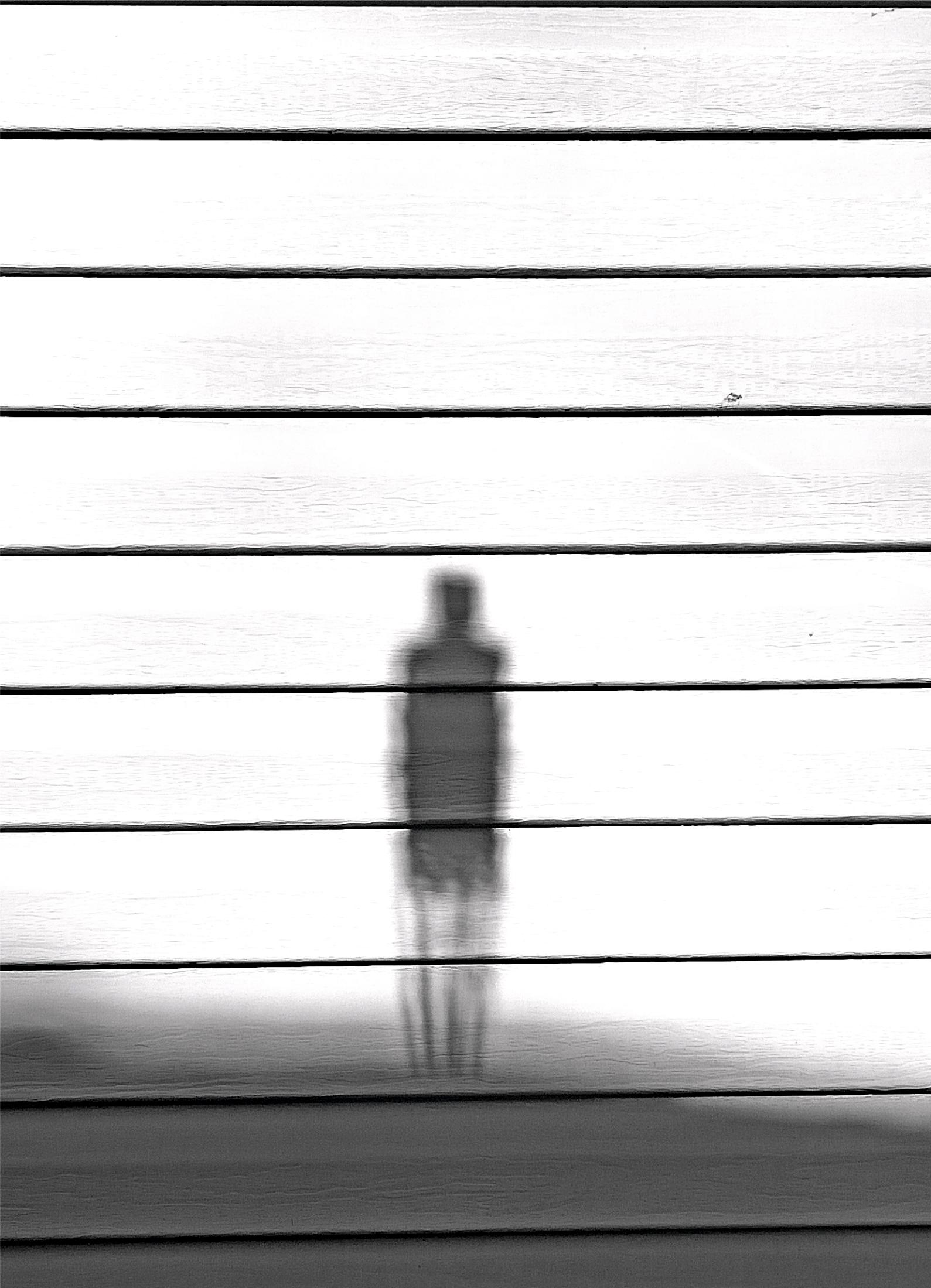 Shadow - Black Black and White Photograph by Tadeusz Zych