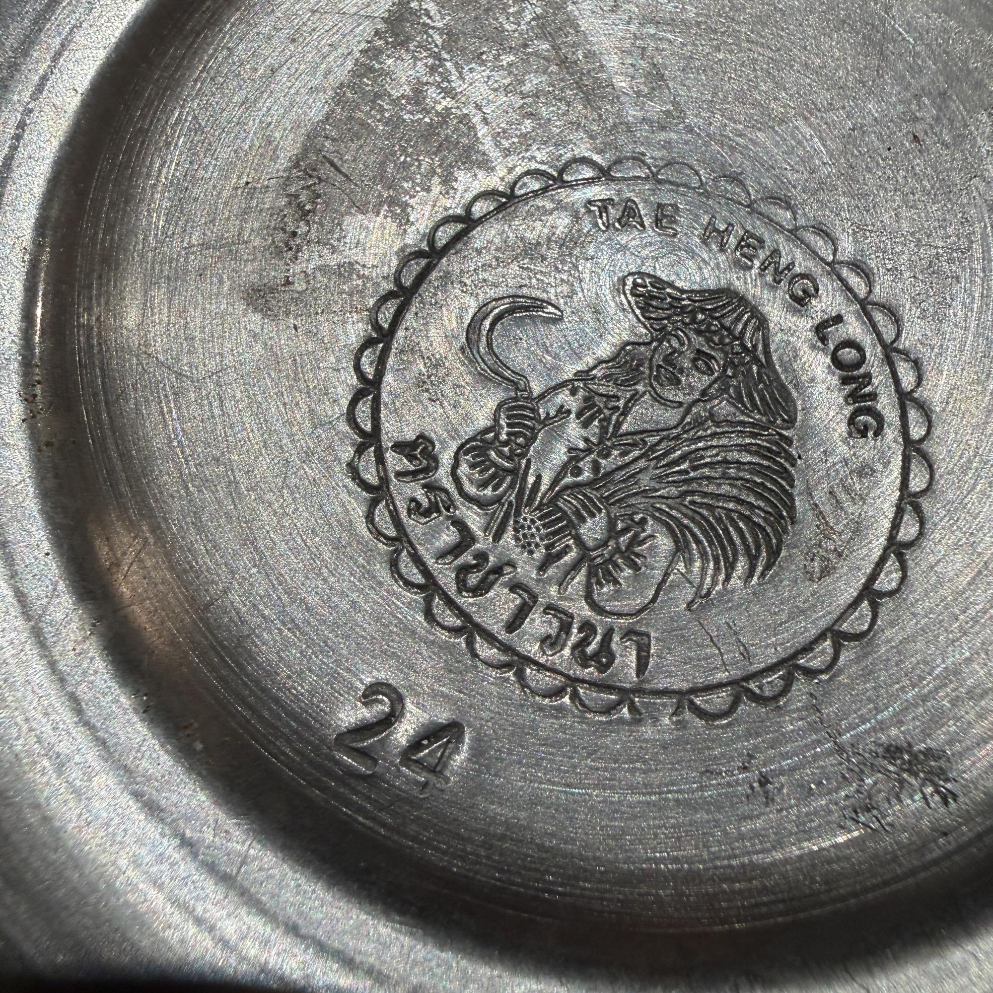 Tae Heng Long Aluminium Schüssel Dampfer Reis Thai im Angebot 3