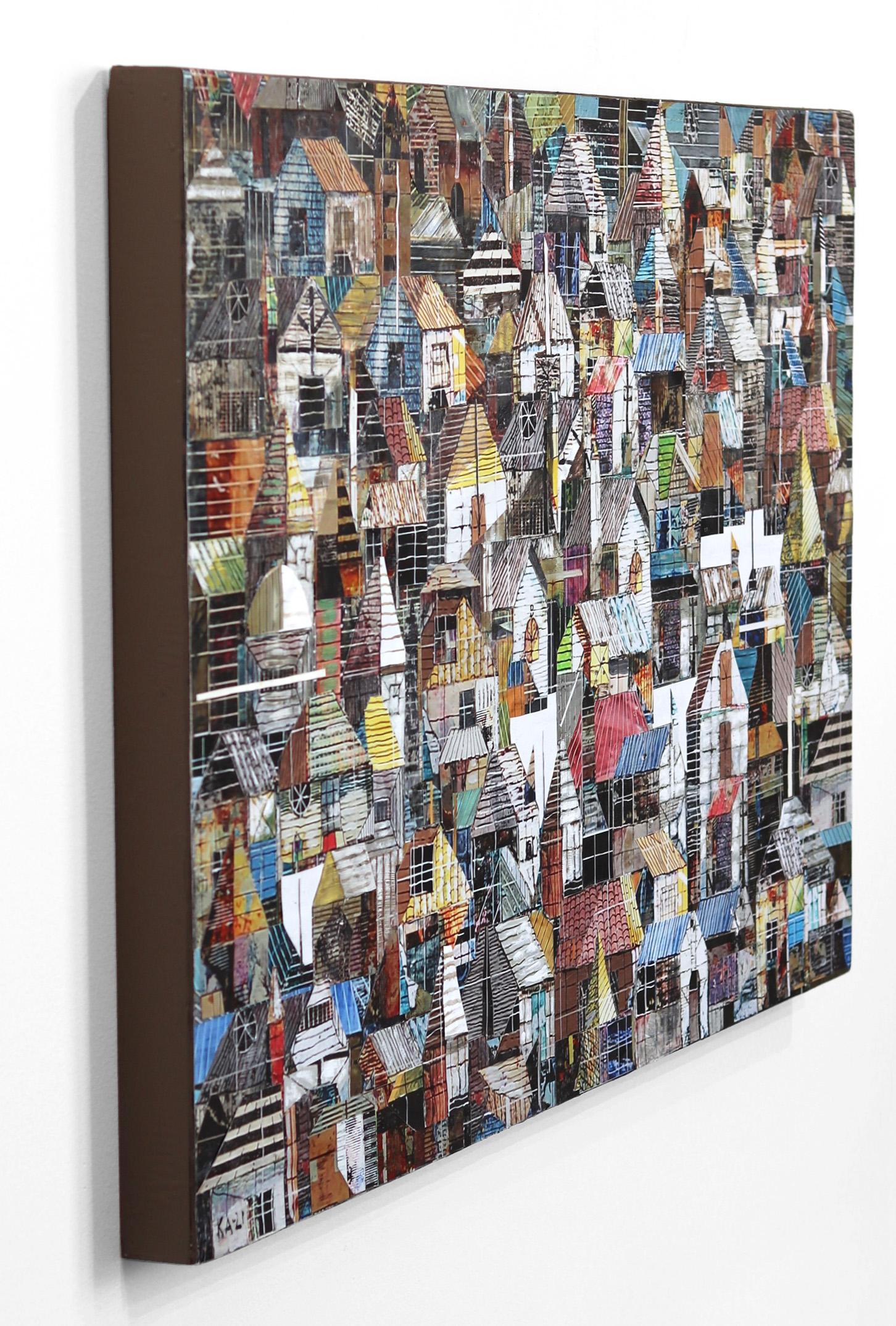 Sublime 2154 - Collage photographique original de paysage urbain Artwork en vente 1