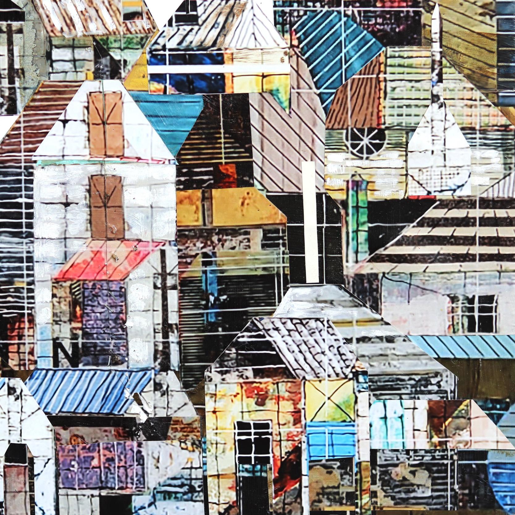 Sublime 2154 - Collage photographique original de paysage urbain Artwork en vente 5