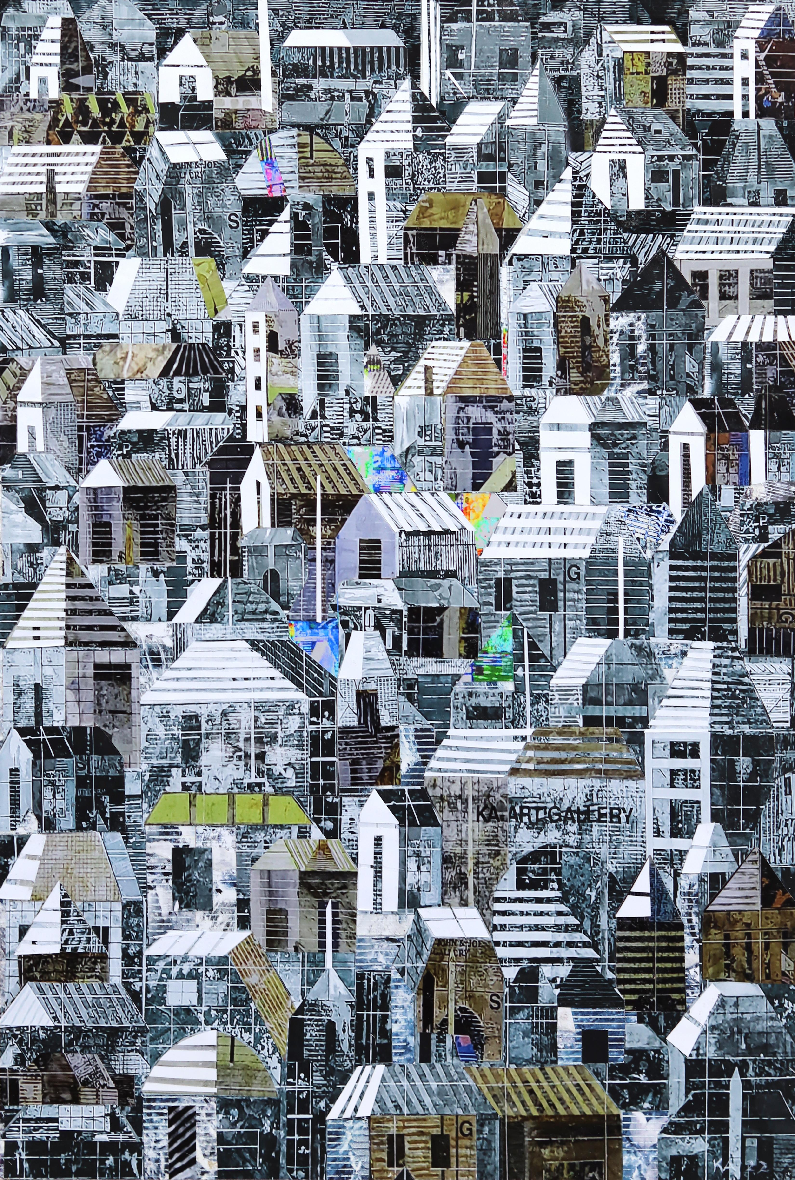 Sublime 230 - Collage fotográfico original de paisaje urbano