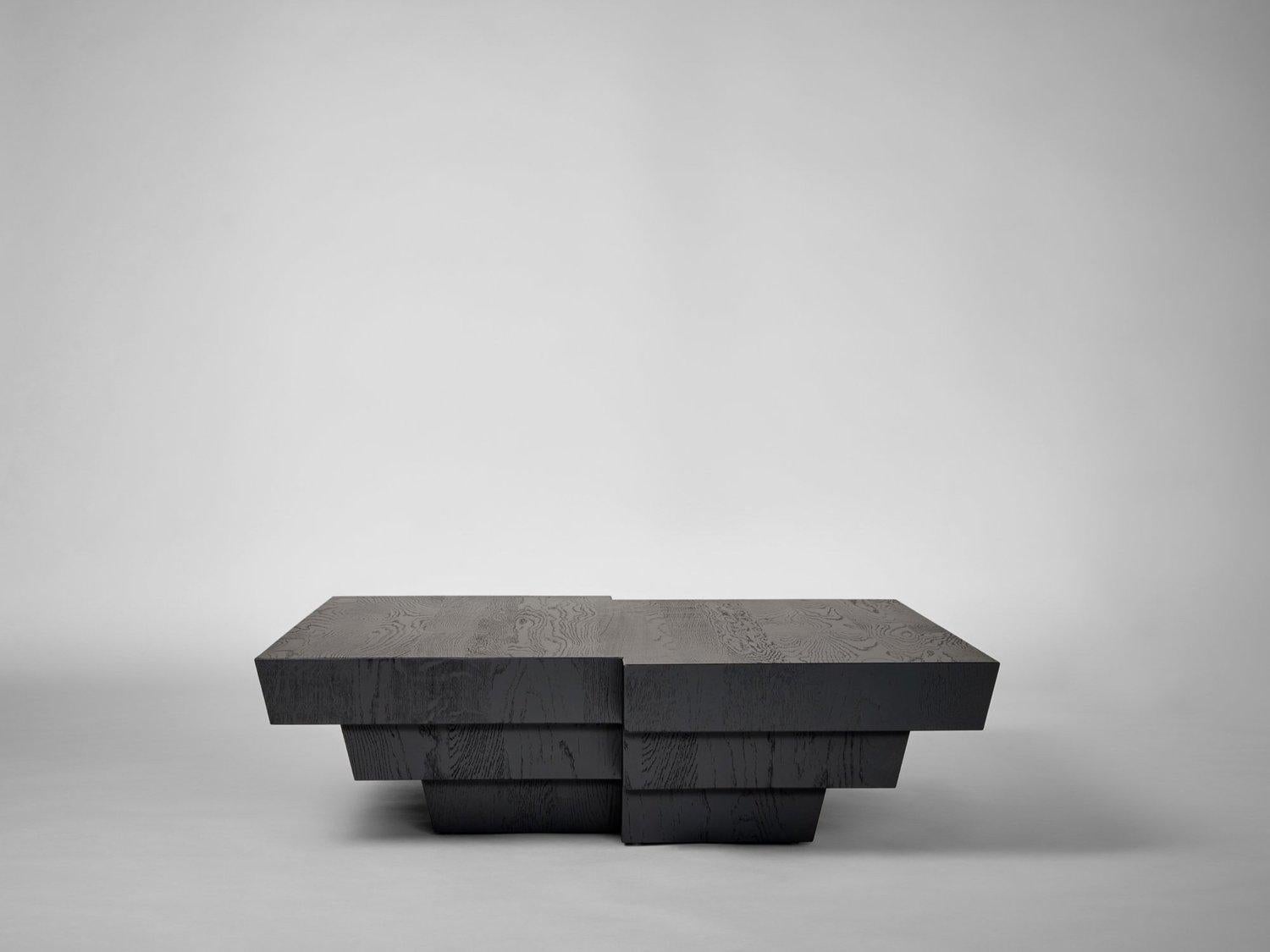 Taes 138 Table basse carrée en chêne européen noir par Mokko Amsterdam Neuf - En vente à Geneve, CH